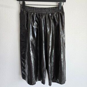 *RARE* Rihanna for River Island Vinyl Basketball Shorts